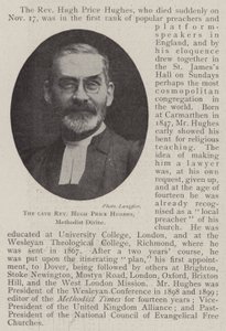 The Late Reverend Hugh Price Hughes, Methodist Divine by English Photographer