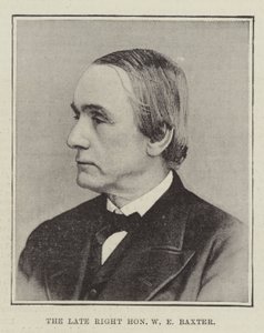 The Late Right Honourable W E Baxter by English Photographer