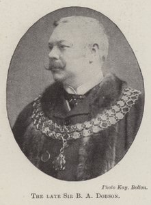 The late Sir B A Dobson by English Photographer