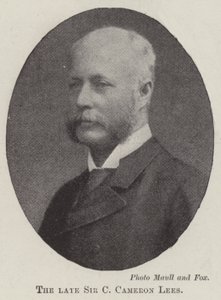 The Late Sir C Cameron Lees by English Photographer