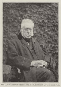 The Late Sir George Biddell Airy, KCB, Formerly Astronomer-Royal by English Photographer