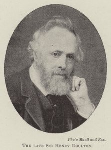 The Late Sir Henry Doulton by English Photographer