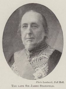 The late Sir James Stansfeld by English Photographer
