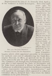 The Late Sir John Donnelly, Secretary Science and Art Department by English Photographer
