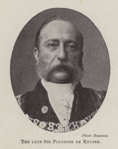 The Late Sir Polydore de Keyser by English Photographer