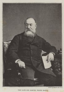 The late Sir Samuel White Baker by English Photographer