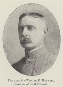 The Late Sir William E Maxwell, Governor of the Gold Coast by English Photographer