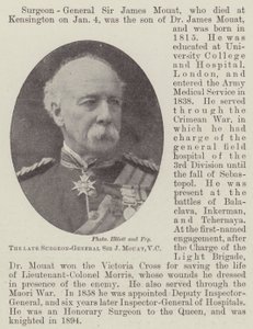 The Late Surgeon-General Sir J. Mouat, VC by English Photographer