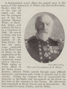 The Late Vice-Admiral R D White by English Photographer