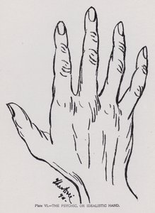 The Psychic, or Idealistic Hand by English Photographer