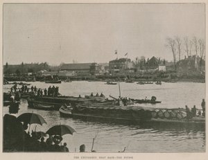 The University Boat Race by English Photographer