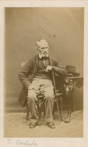Thomas Carlyle by English Photographer