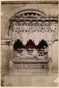 Tomb of Prior Rayhere, Church of St Bartholomew the Great, Smithfield by English Photographer
