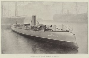 Torpedo Boat No 79, with the Fleet at Spithead