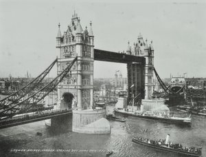 Tower Bridge on the Day of its Opening, 1894