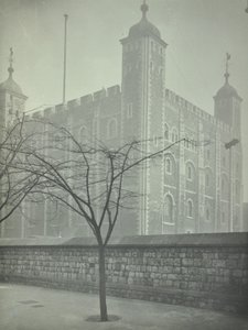 Tower of London: White Tower, 1899 by English Photographer