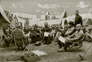 Treaty-Making in East Africa by English Photographer