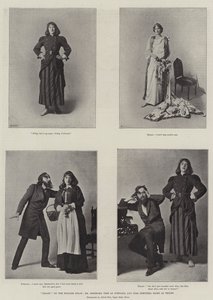 Trilby on the English Stage, Mr Beerbohm Tree as Svengali and Miss Dorothea Baird as Trilby