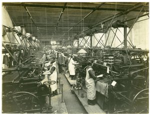 Turkey Weaving, Hughes Factory No. 2, 1923 by English Photographer