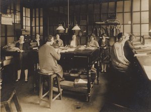Unidentified English Engineering Works, Early 20th Century by English Photographer