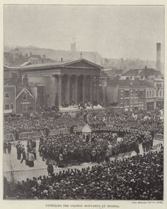 Unveiling the Colston Monument at Bristol by English Photographer