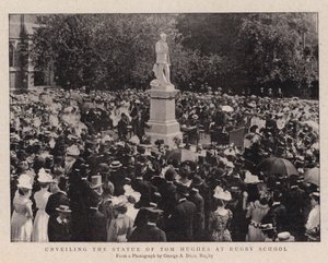 Unveiling the Statue of Tom Hughes at Rugby School