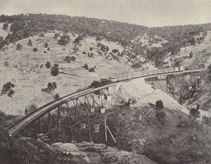 Viaduct on the Adelaide to Melbourne Railway