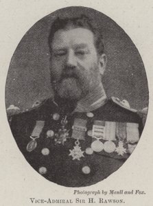 Vice-Admiral Sir H. Rawson by English Photographer