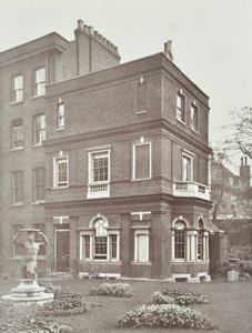 View of Clements Inn Garden House, 1885 by English Photographer