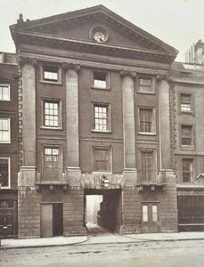 View of Middle Temple Gate House, London, 1885