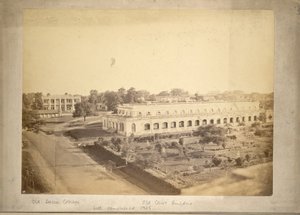 View of Old Dhaka College and the Old Court Building