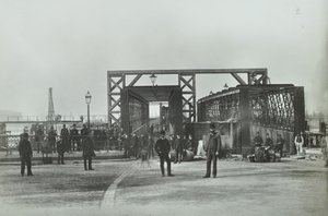 View of Woolwich Ferry, 1889 by English Photographer