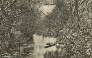 View on the River Cherwell, Oxford, Oxfordshire