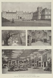 Visit of the Prince of Wales to Welbeck Abbey by English Photographer