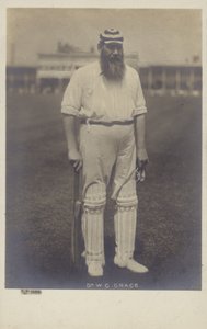 W. G. Grace by English Photographer