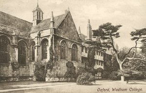 Wadham College, Oxford, Oxfordshire by English Photographer