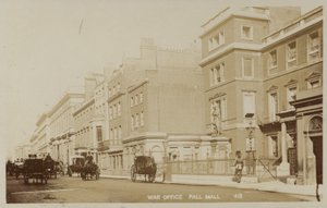 War Office, Pall Mall by English Photographer