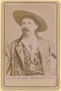 William F Cody, Buffalo Bill by English Photographer