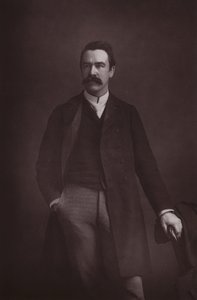 William Martin Conway, English art critic, politician and mountaineer by English Photographer