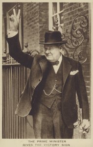 Winston Churchill by English Photographer
