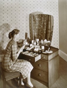 Woman at Her Dressing Table