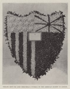 Wreath sent for Lord Herschell