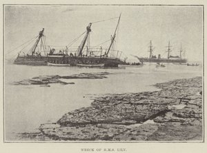 Wreck of HMS Lily