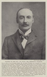 Writers of the Day, Mr Frederick Wedmore