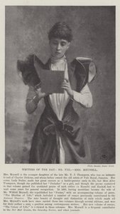 Writers of the Day, Mrs Meynell by English Photographer