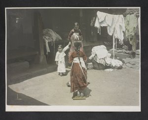 Young Girls, Photograph Album of Korea by English Photographer