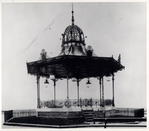 Ornamental Bandstand in East End Park, Leeds