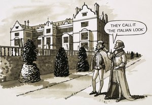 17th Century English Architecture by English School