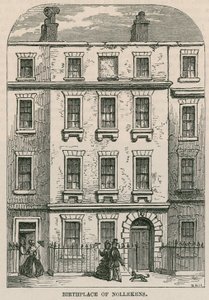 28 Dean Street, Soho, London, birthplace of artist Joseph Nollekens by English School