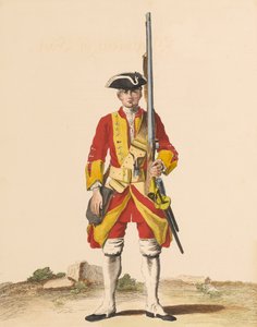 29th Regiment of Foot, c.1742